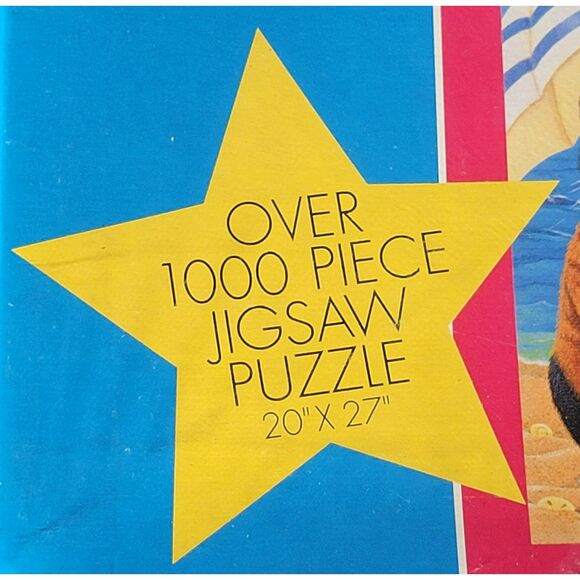 1997 Cat Quilt Elizabeth King Brownd Jigsaw Puzzle 1000+ pcs Made In USA  #8056 - Picture 7 of 10